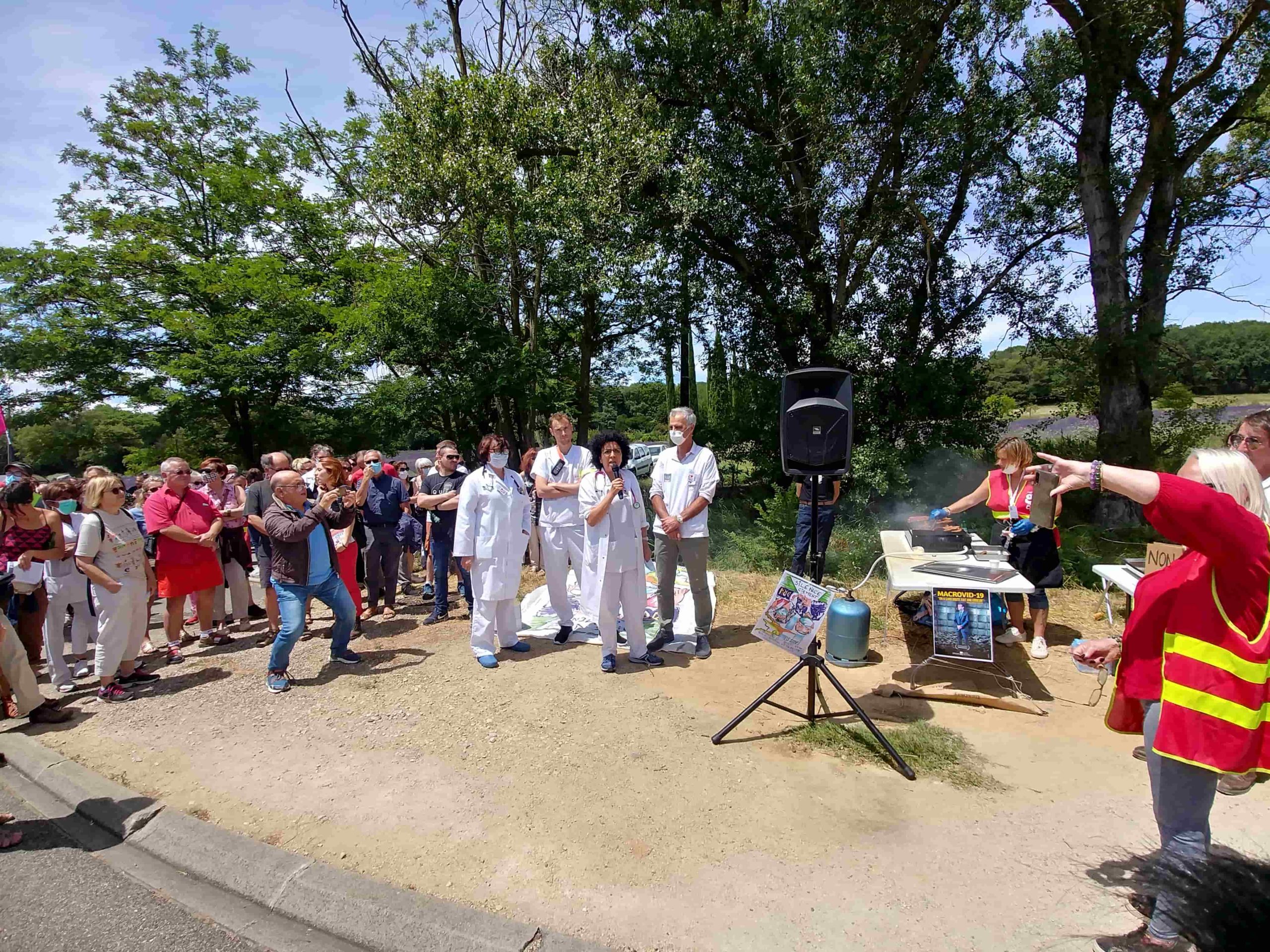 Manifestation hôpital Montélimar Manifestation hôpital Montélimar