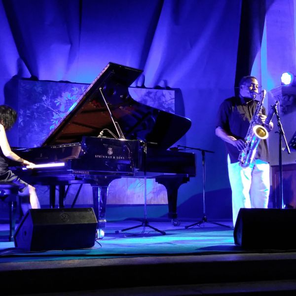 David Murray et Aki Takase à Nuée de jazz poet-laval David Murray et Aki Takase à Nuée de jazz poet-laval