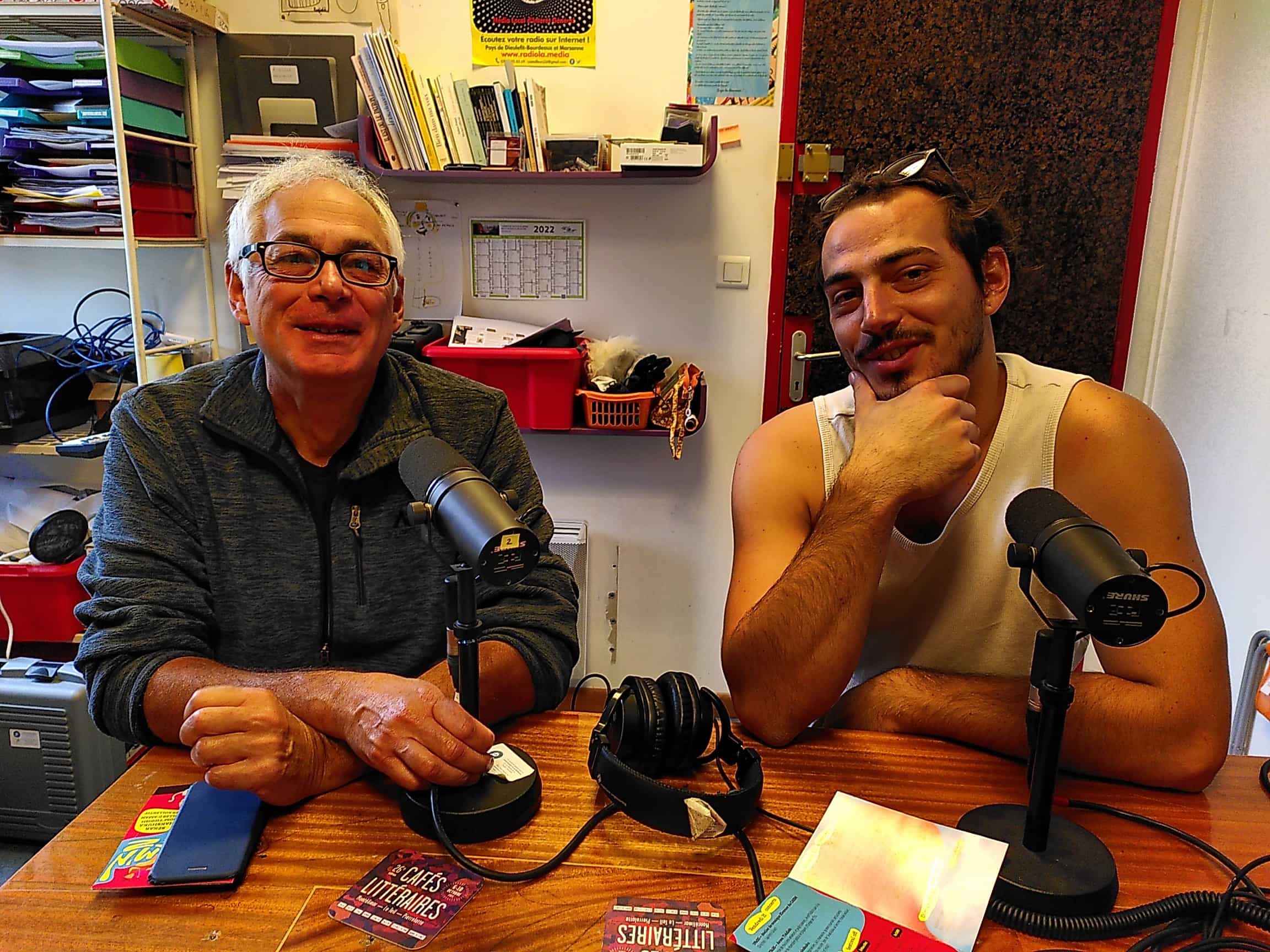 Manu et Thierry Lemberthe, organisateurs de drom'n klez Manu et Thierry Lemberthe, organisateurs de drom'n klez