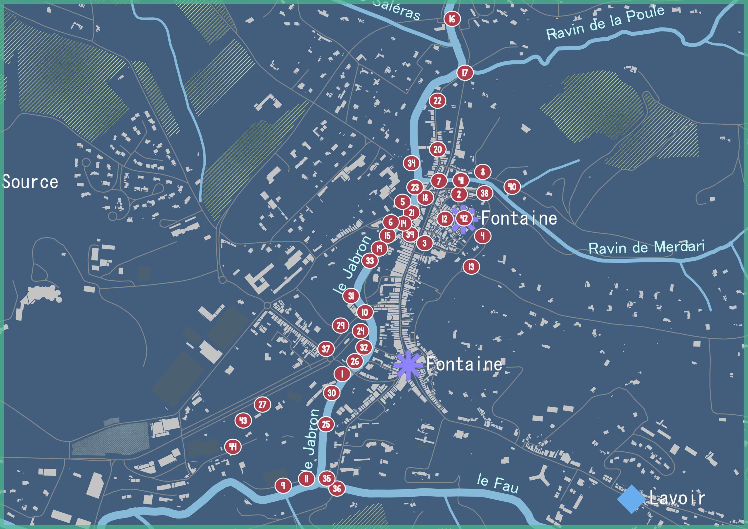 Carte bleue au fil de l'eau dieulefit