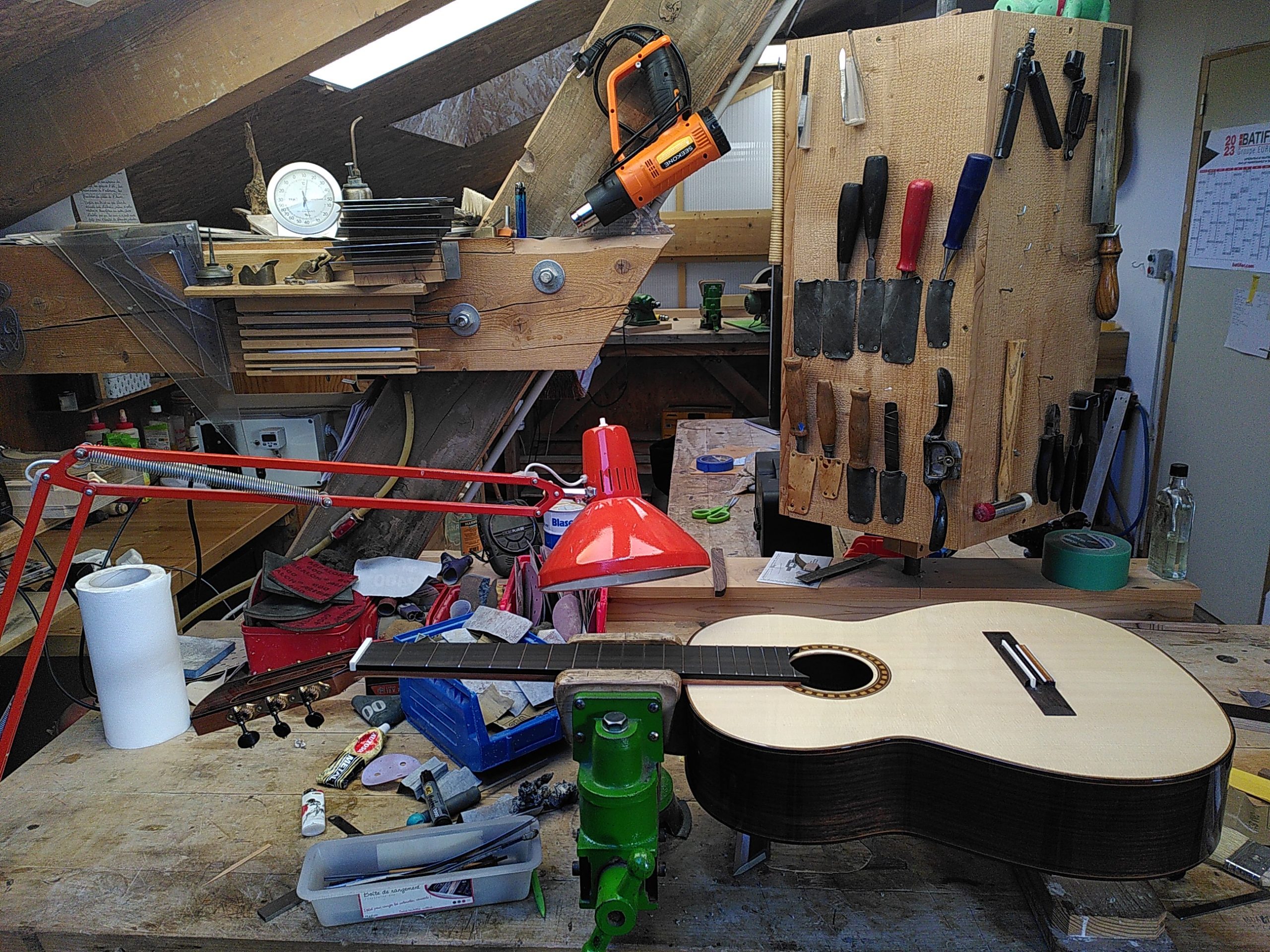 Atelier luthier Hugo Cuvilliez