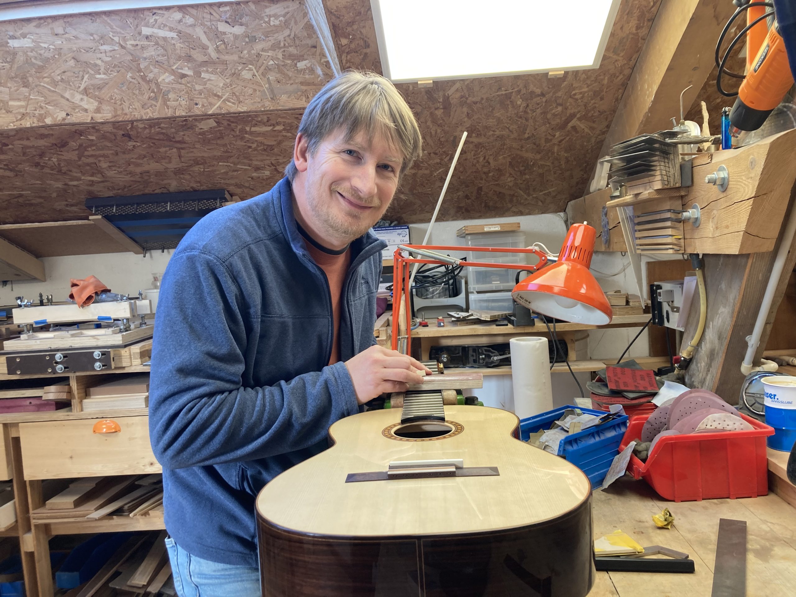 Hugo Cuvilliez luthier Marsanne