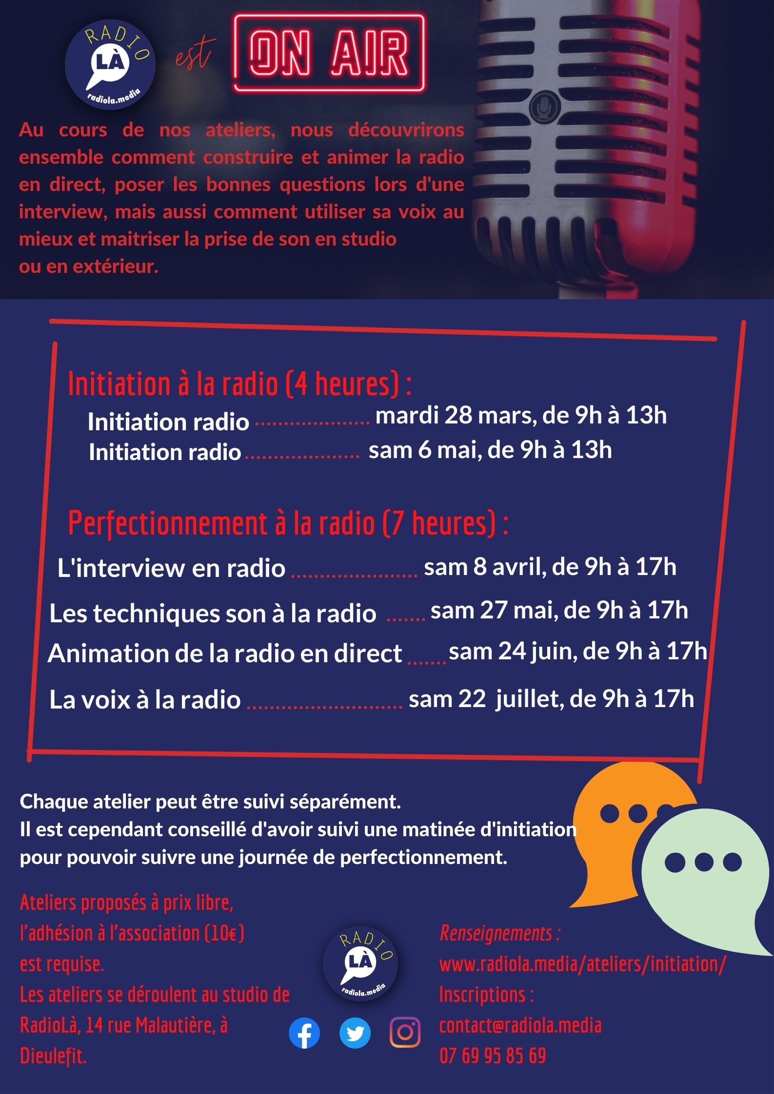 initiations radio à radiola
