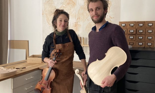 Lucie et Pierre fabriquent des violons d’exception à La Paillette