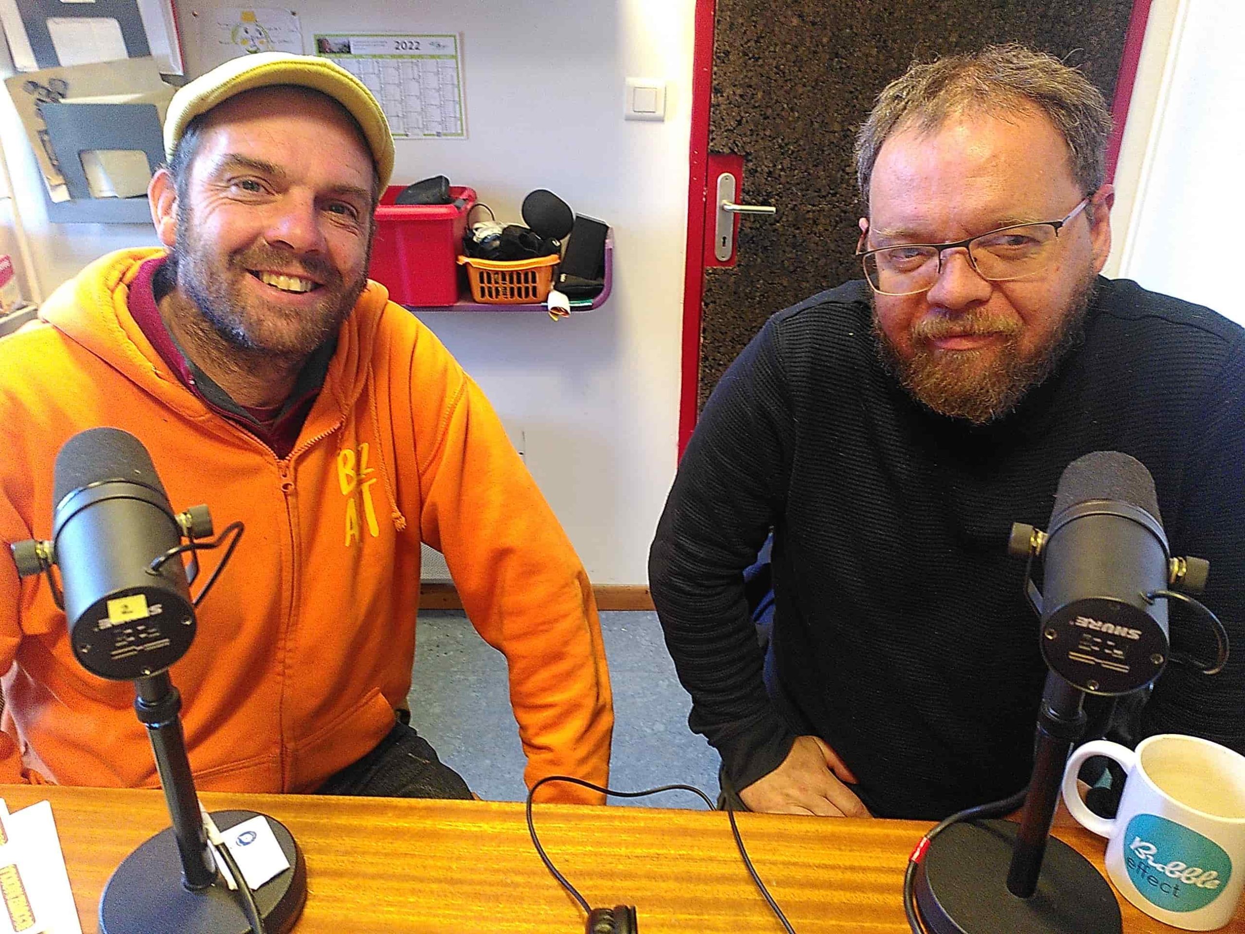 Stéphane Trouille et Fred, voies libres dromes maison Elisa