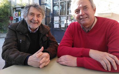Le maire et le poète à l’Usine de Poët-Laval