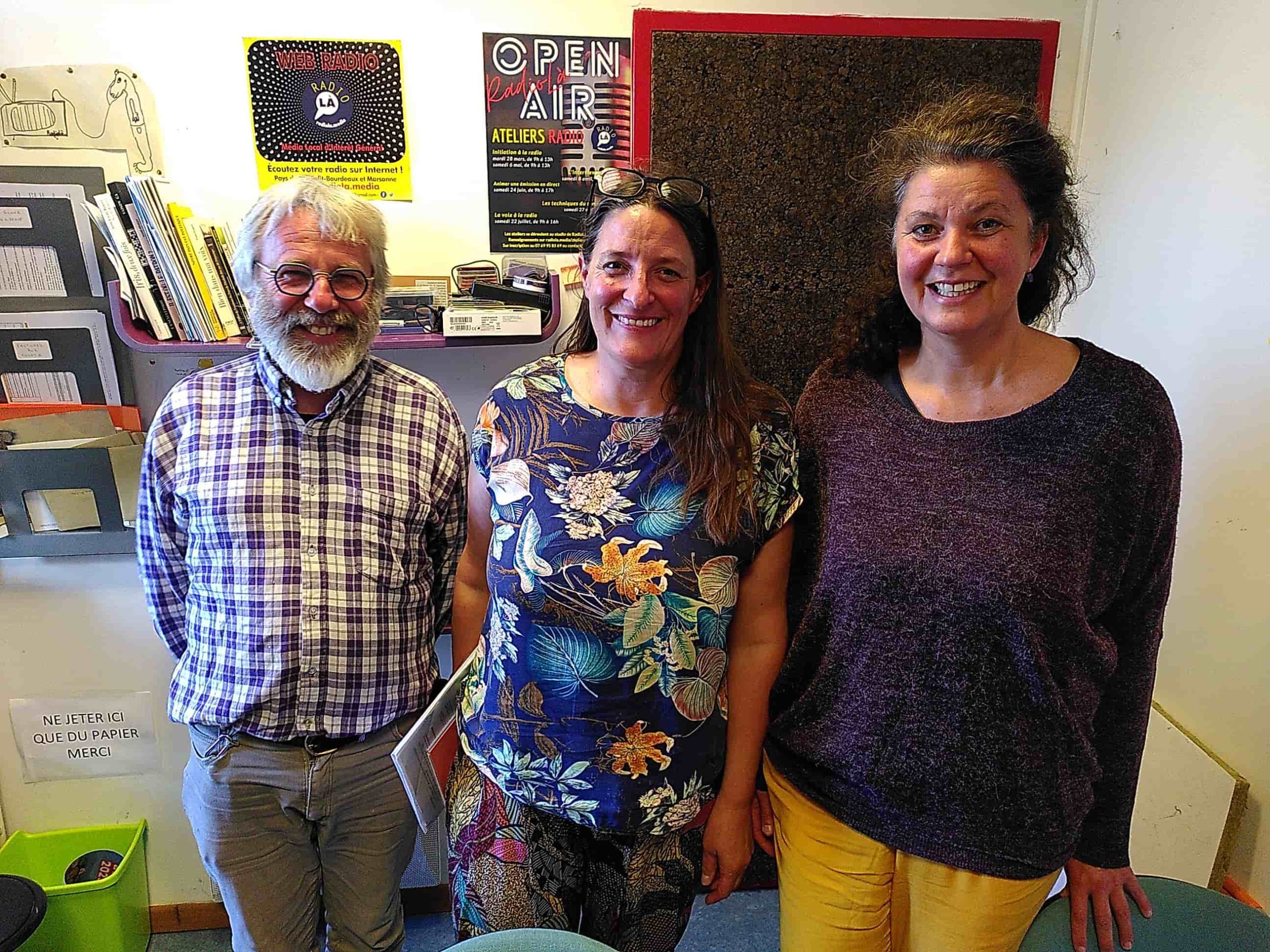 Christophe Lefevre, Sylvie Guenassia et Claudia Vergier Christophe Lefevre, Sylvie Guenassia et Claudia Vergier