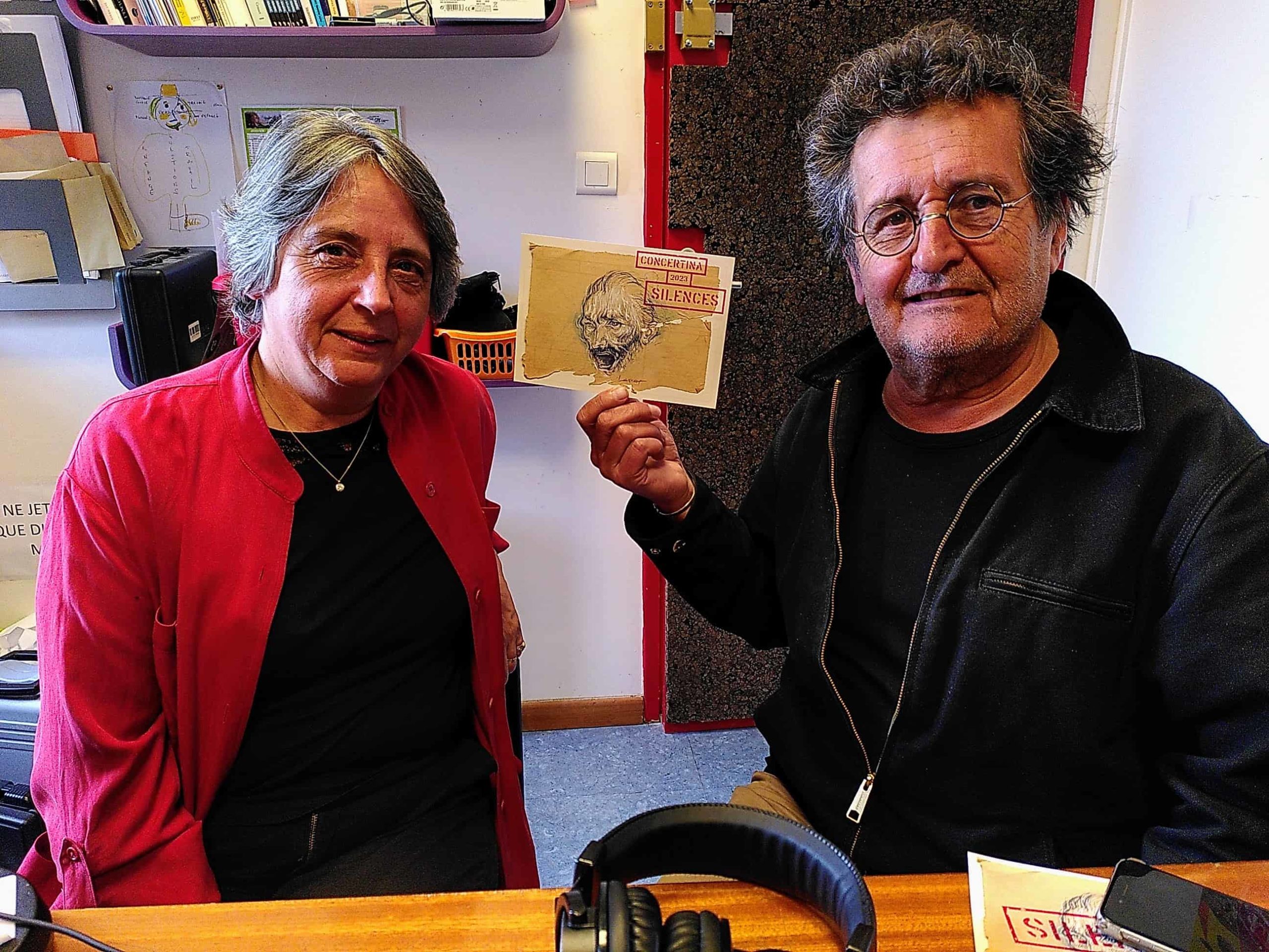 Bernard Bolze et Catherine Chemla concertina