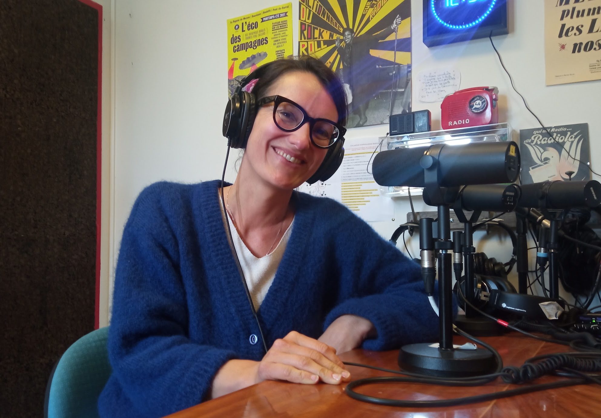 Laura Denis, directrice du CAEM, école de musique associative du pays de Dieulefit-Bourdeaux.
