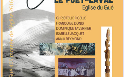 Expo au Gué : visite guidée avec les artistes Dominique Tavernier et Christelle Ficelle