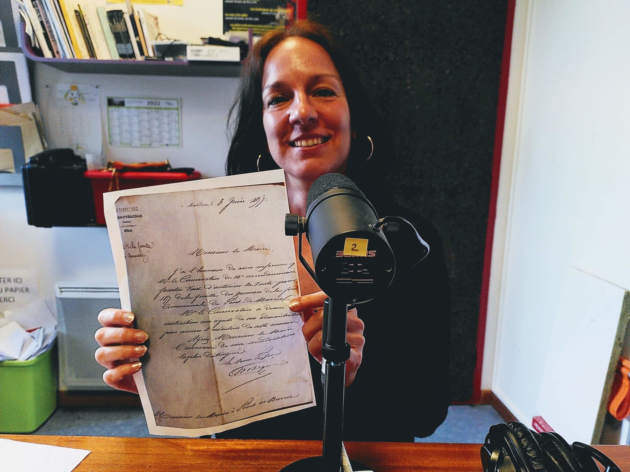 Magali Chazaud, archiviste de dieulefit bourdeaux