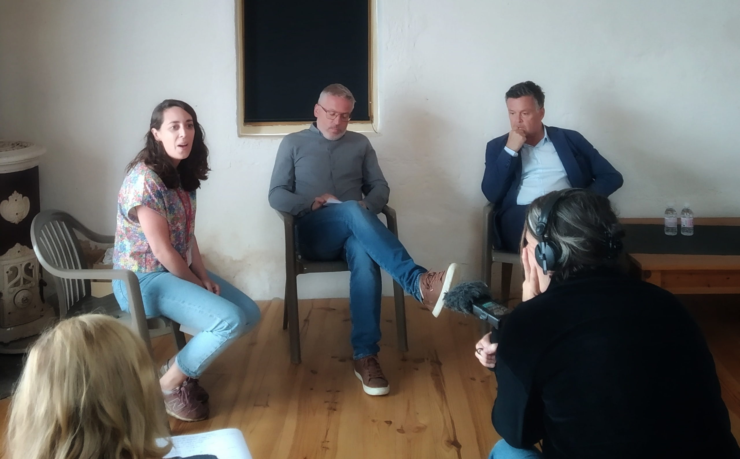 La fabrique du travail : Luc Klopfenstein, Olivier Finaz et Marion Moulin