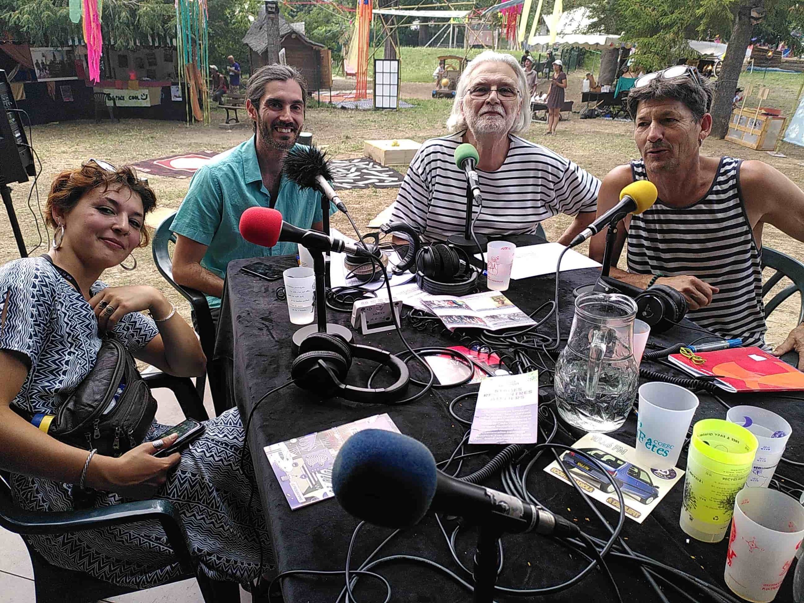 Noémie et Antoine Cuche sont sur le plateau de Radio Bizz'art