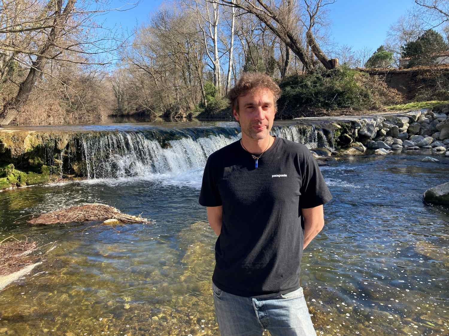 Jonas Huguenin, chargé de mission au Syndicat mixte du bassin du Roubion et du Jabron. 