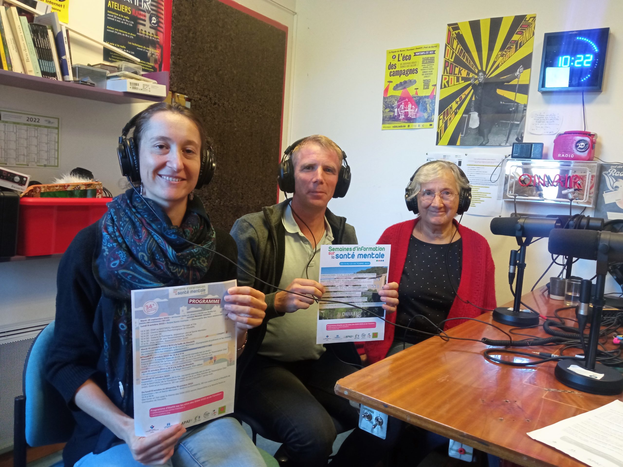 Pauline Vincent, Sébastien Damerval et Brigitte Velten.