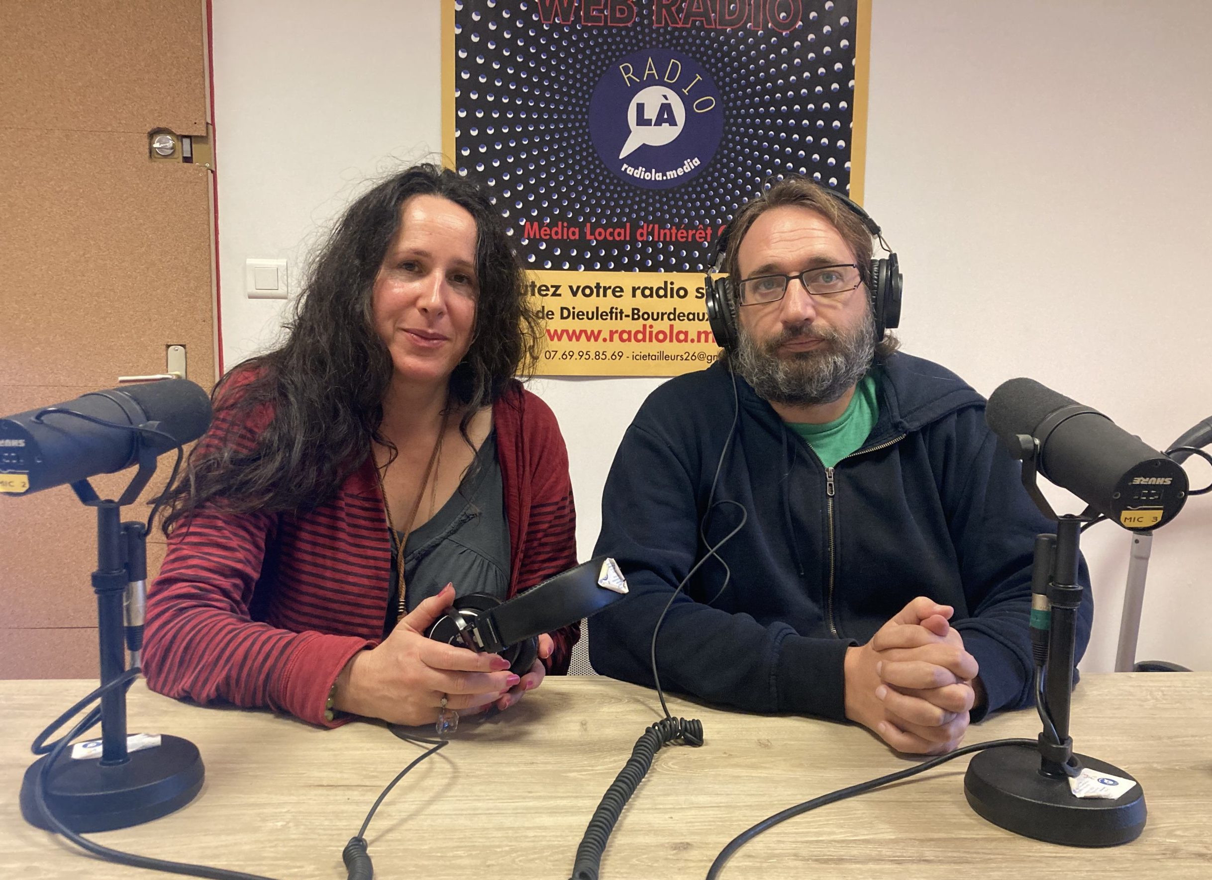Claire et Nicolas du projet TZCLD Dieulefit-Bourdeaux.