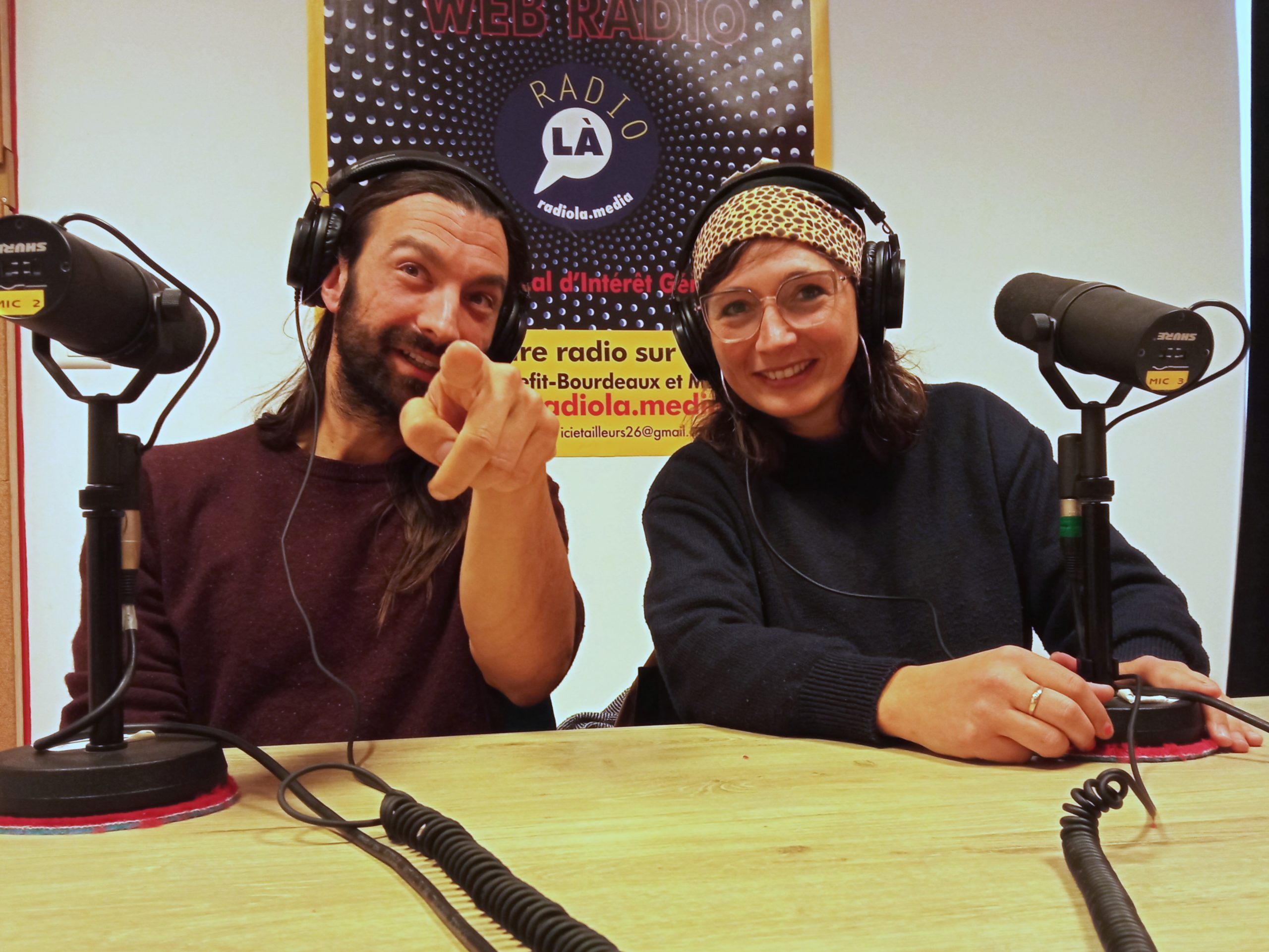 Florent Bresson et Maud Fumey, du collectif "Demain est annulé".