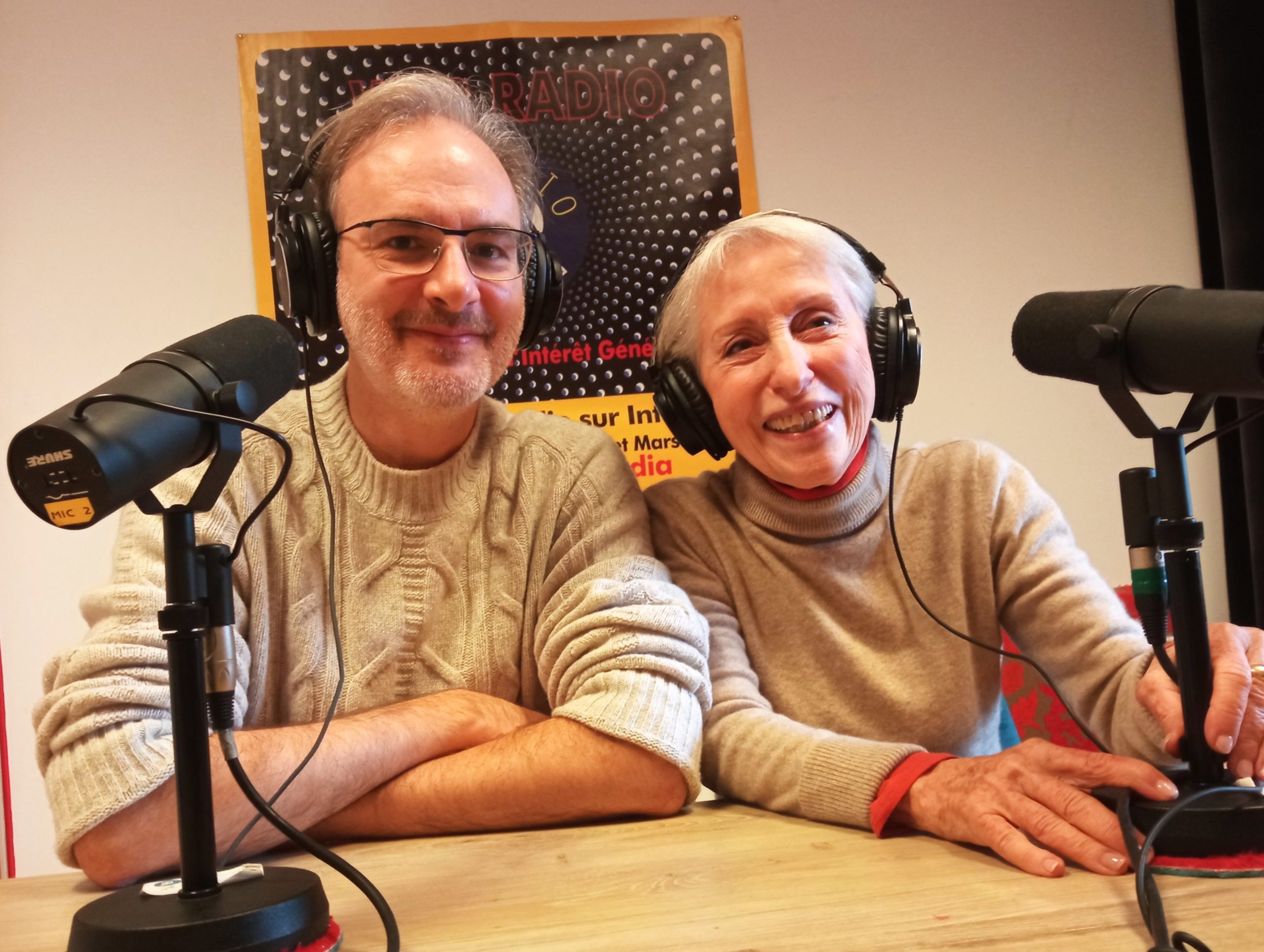 Clovis Véron et Élisabeth Godard du Tri-Porteur.