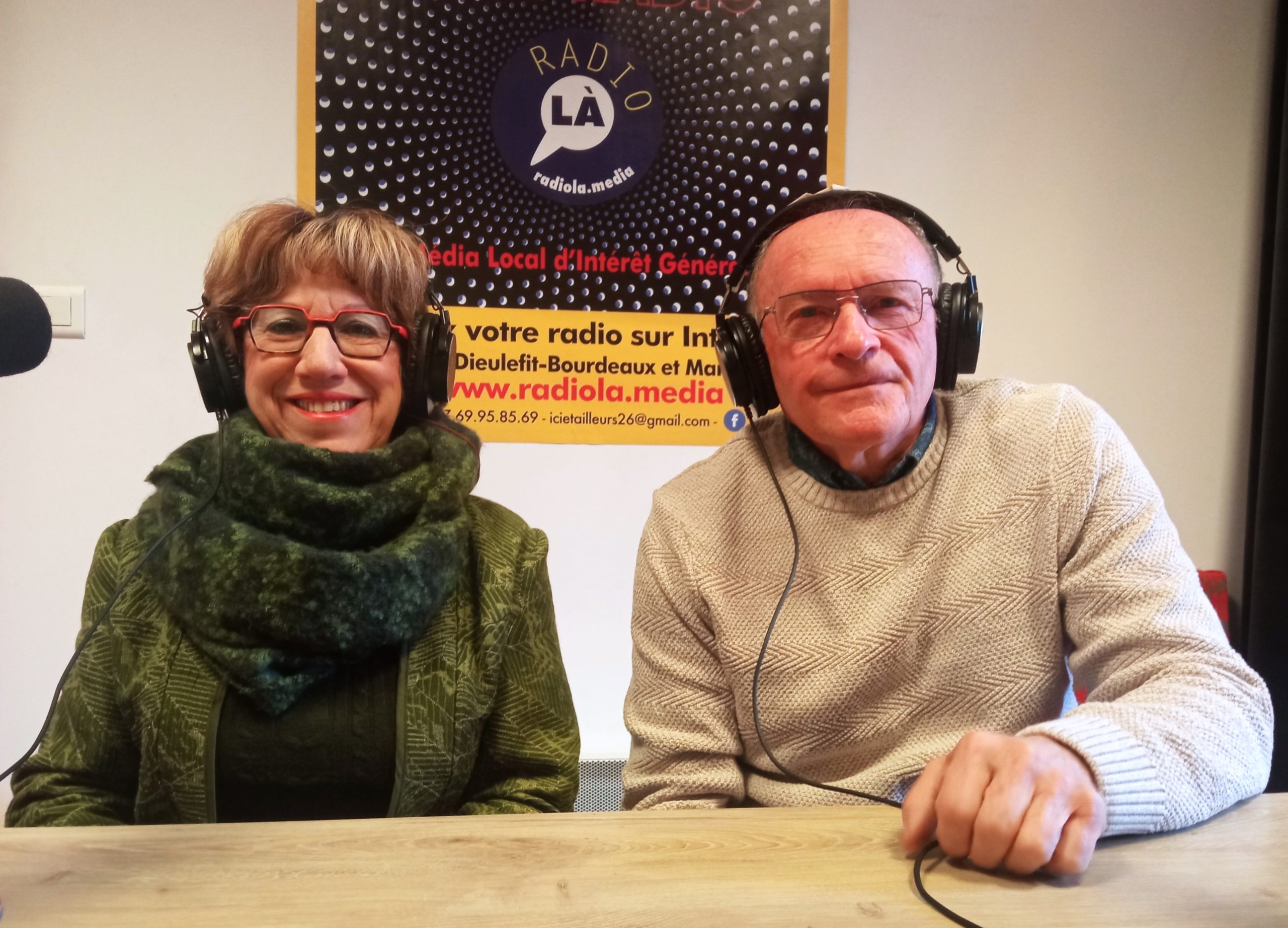 Nicole Blanc et Daniel Benoit du Pétanc'Club Dieulefitois