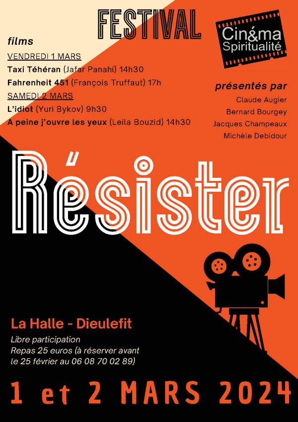 affiche festival resister Affiche du festival 2024