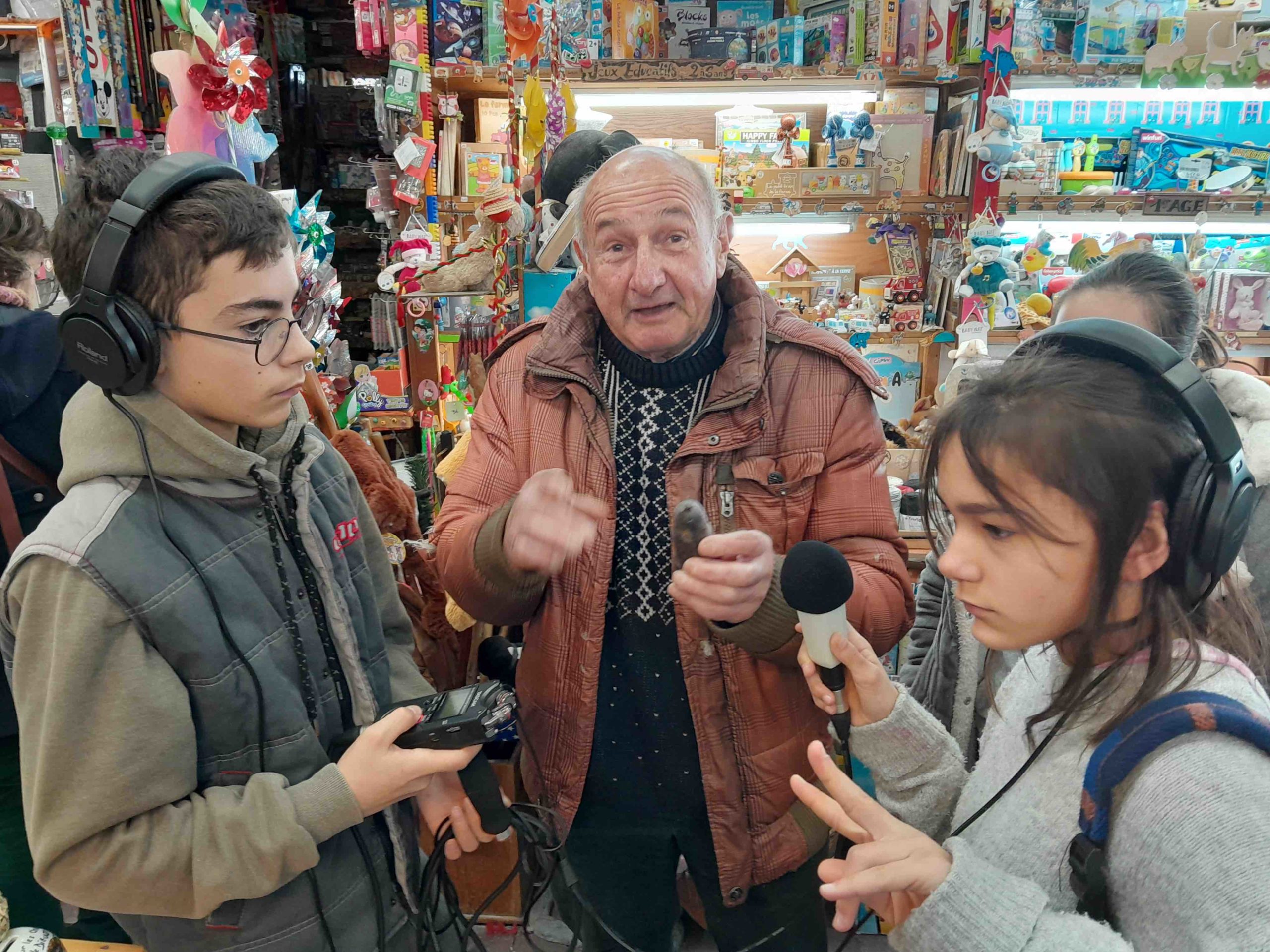 En visite aux grands magasins