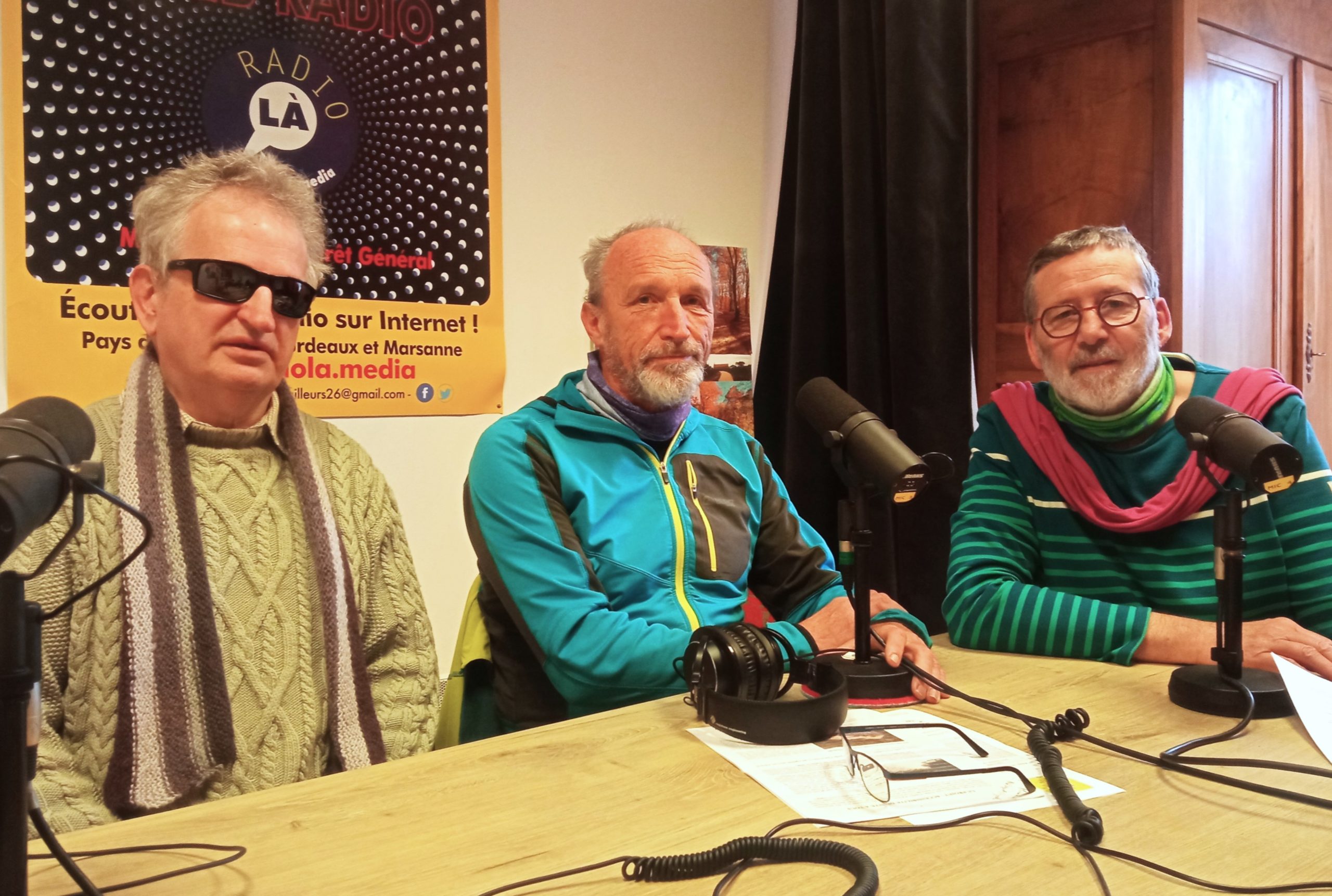 Jean Lienhart, Laurent Audras et Christian Delebarre.