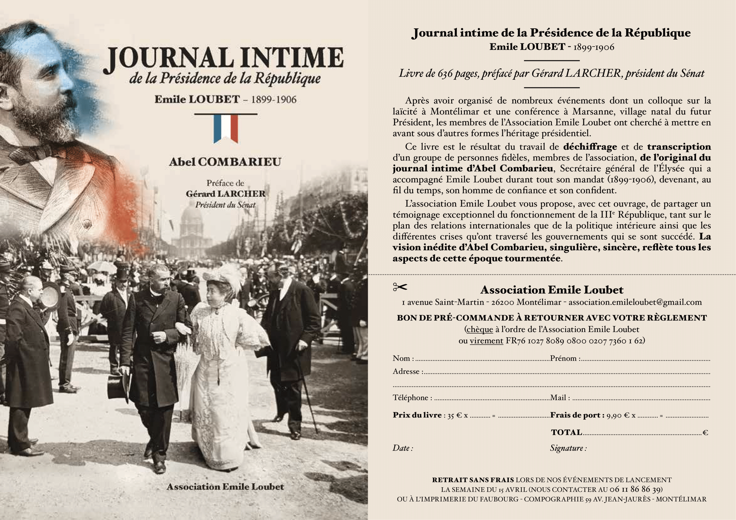 bulletin precommande AEL-1