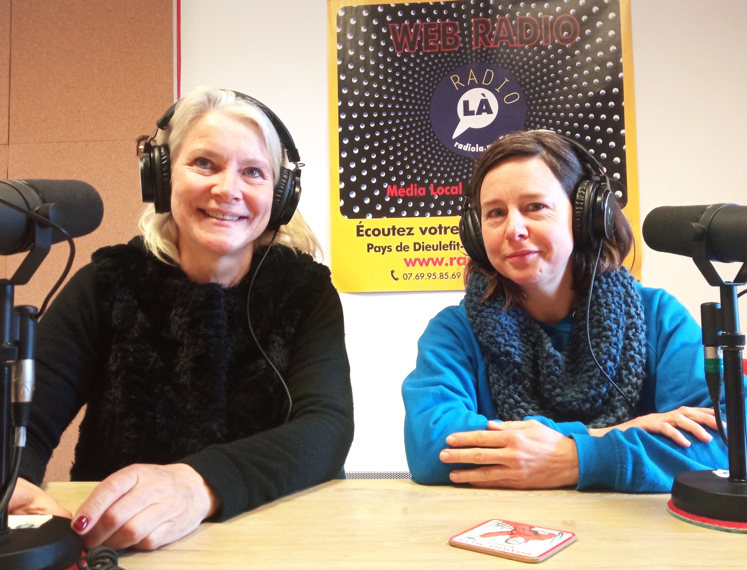 Odile Guerpillon Tassi et Marielle Geoffroy.