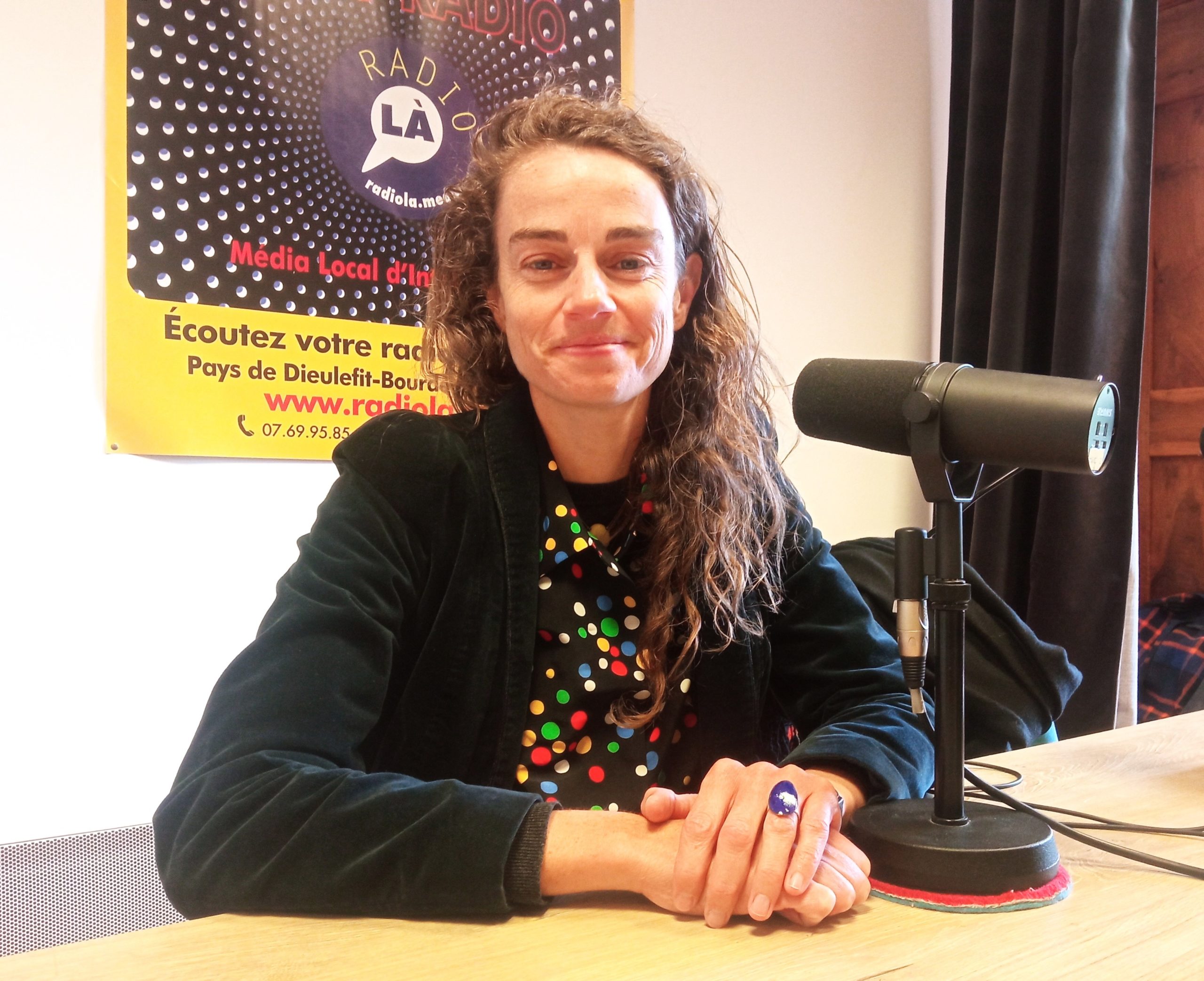 Chloé Peytermann, artiste et militante dieulefitoise.