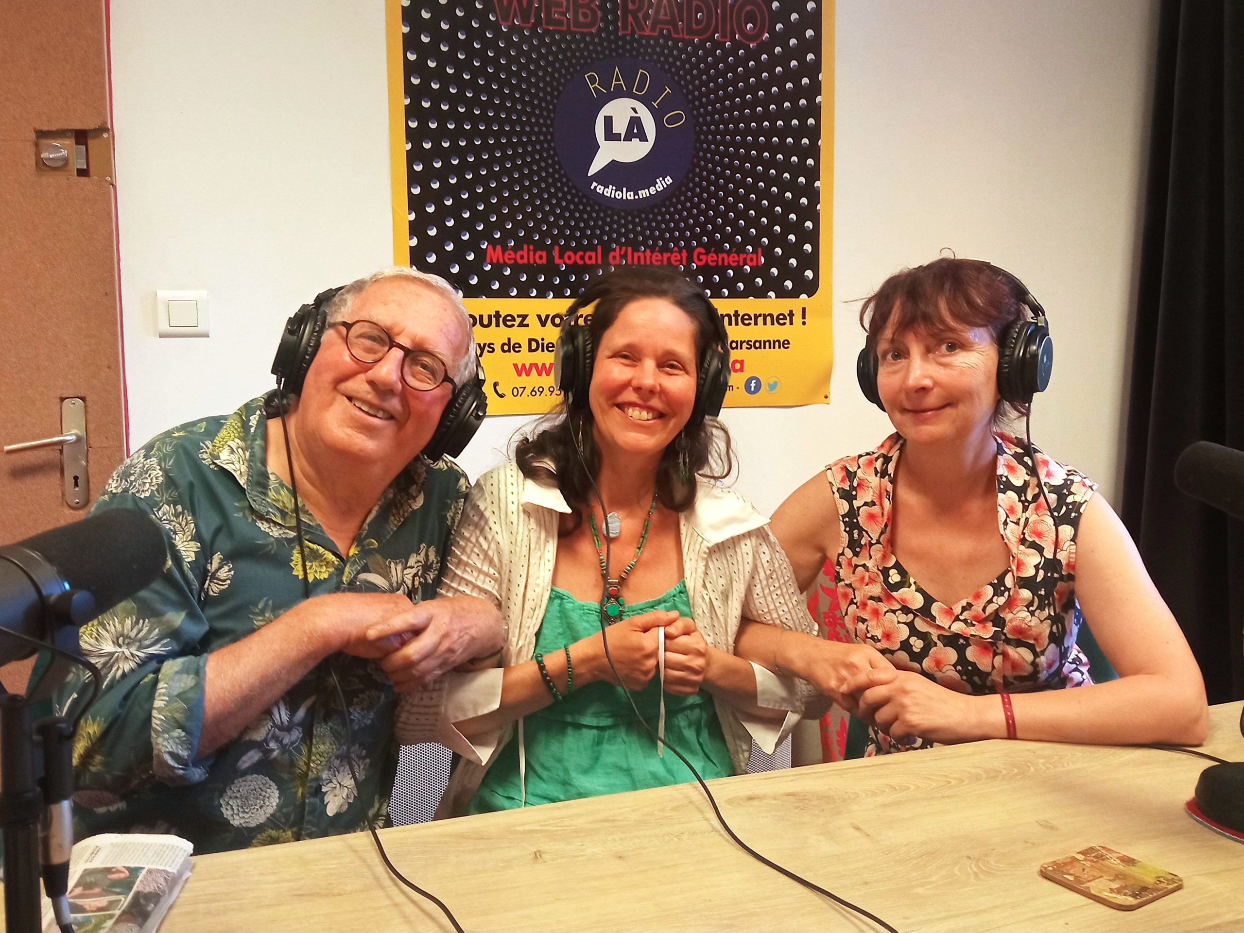 Pierre Martin, Lucie Galibois & Aline Raffy.