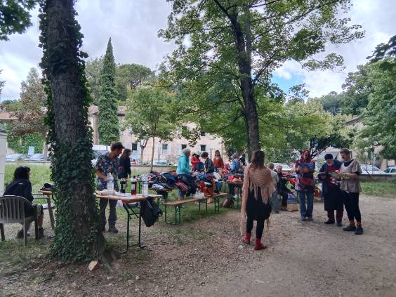 marché gratuit à Dieulefit