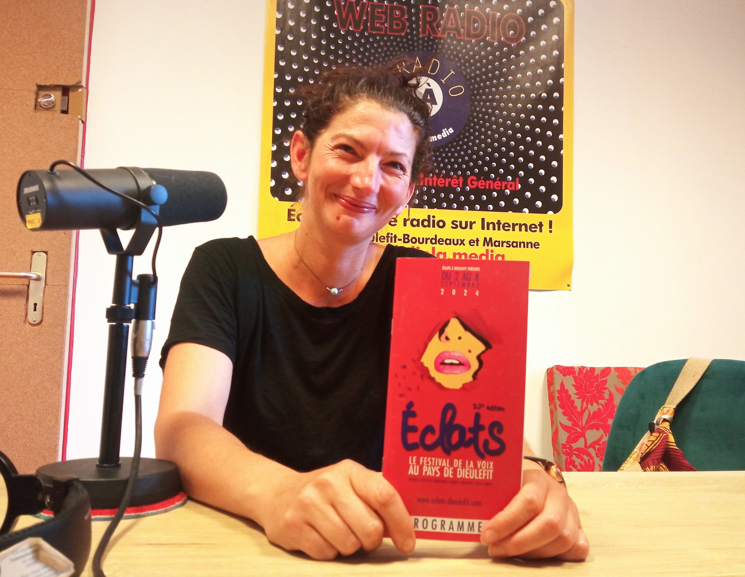Camille Audergon du festival Eclats.
