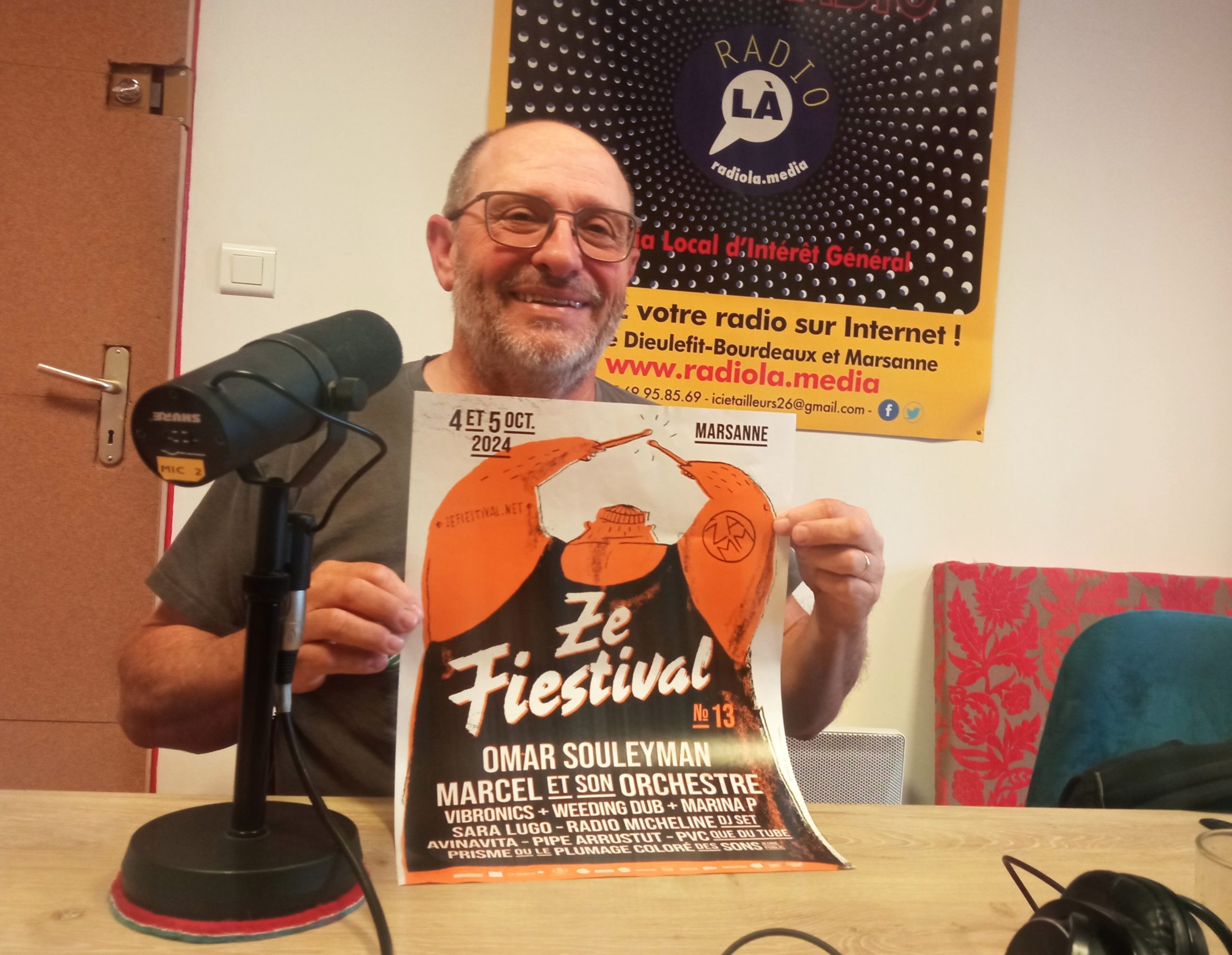 Fabrice Copelli, président de Zamm et directeur artistique Ze Fiestival