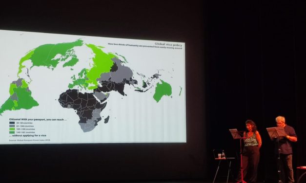 Retour sur une performance cartographiée présentée aux « murs ne servent à rien »