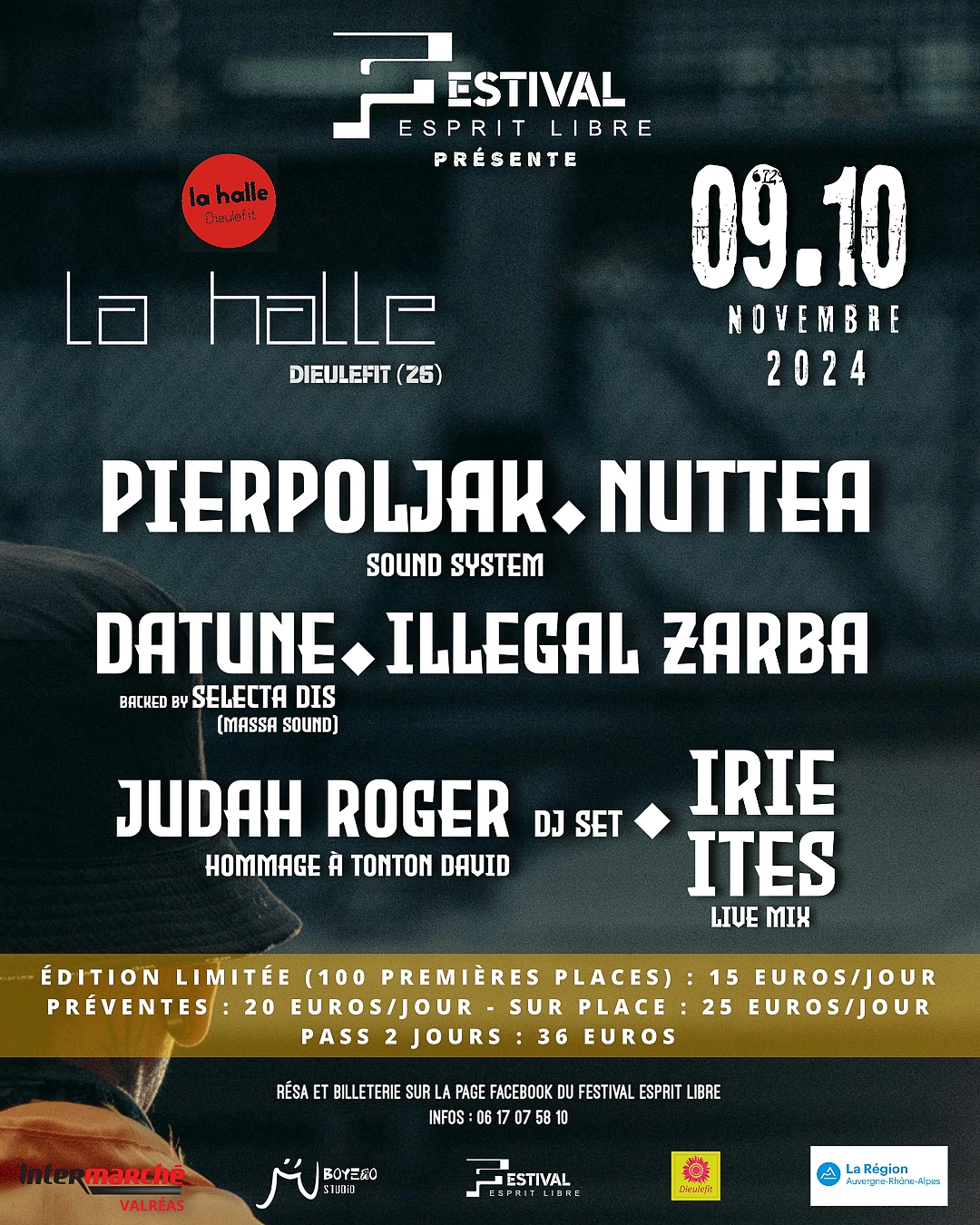 L'affiche du festival Esprit Libre #2.