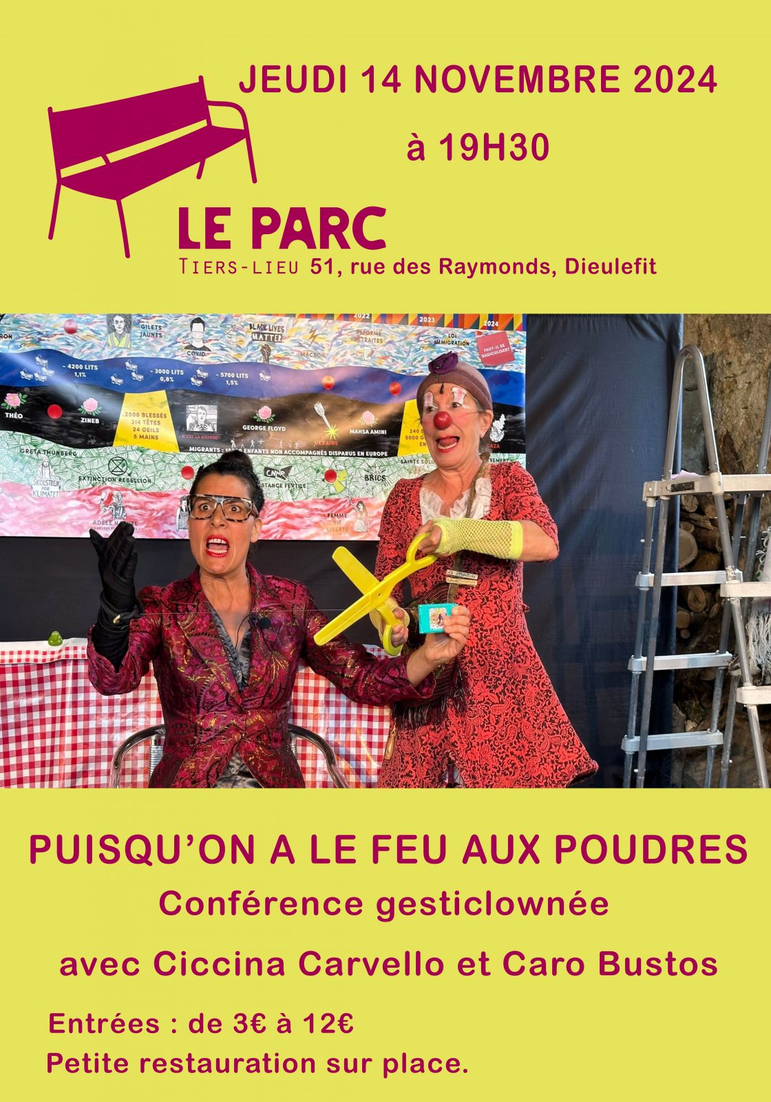 Affiche du spectacle