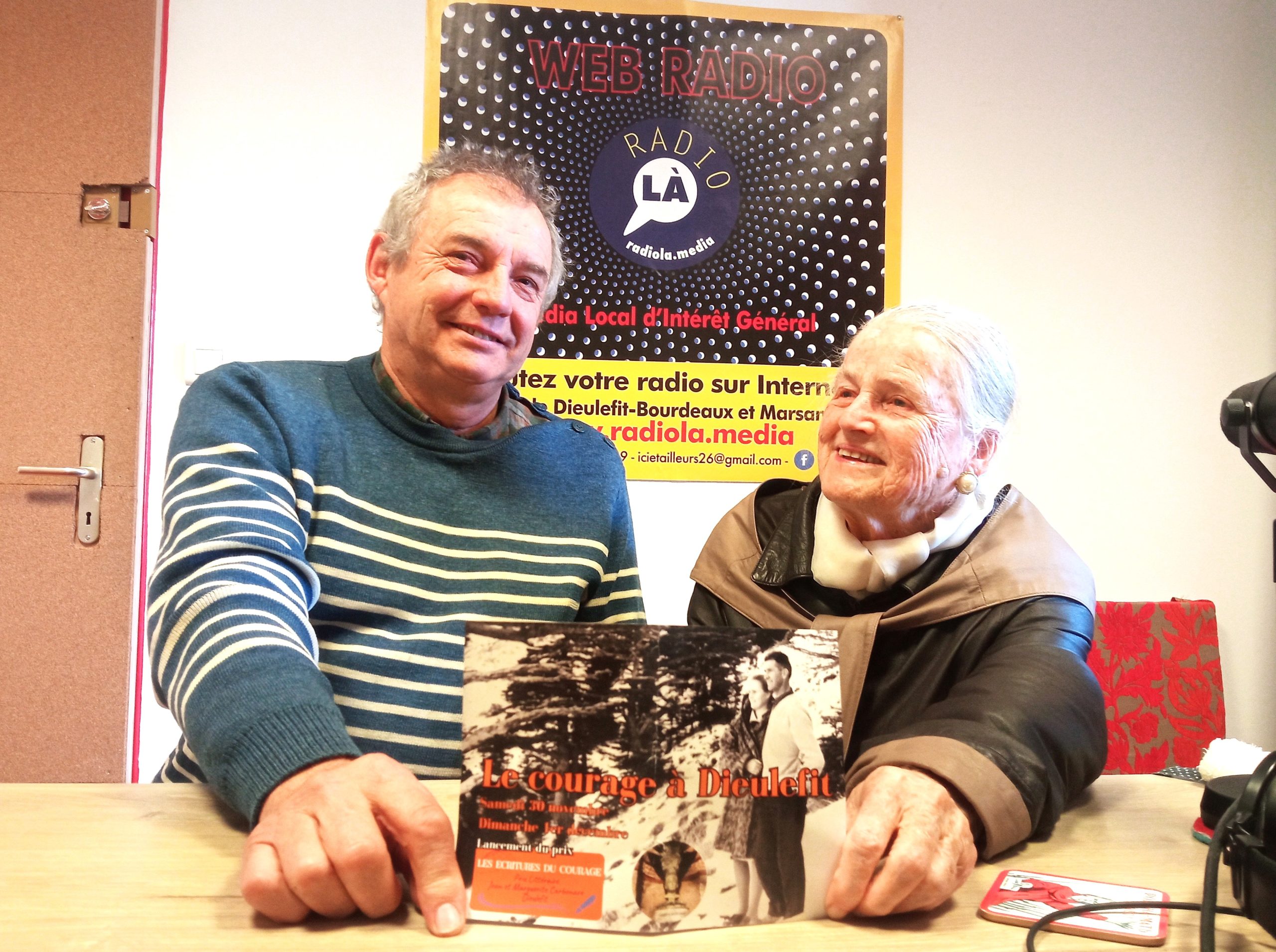 Christian Bussat et Marguerite Carbonare.