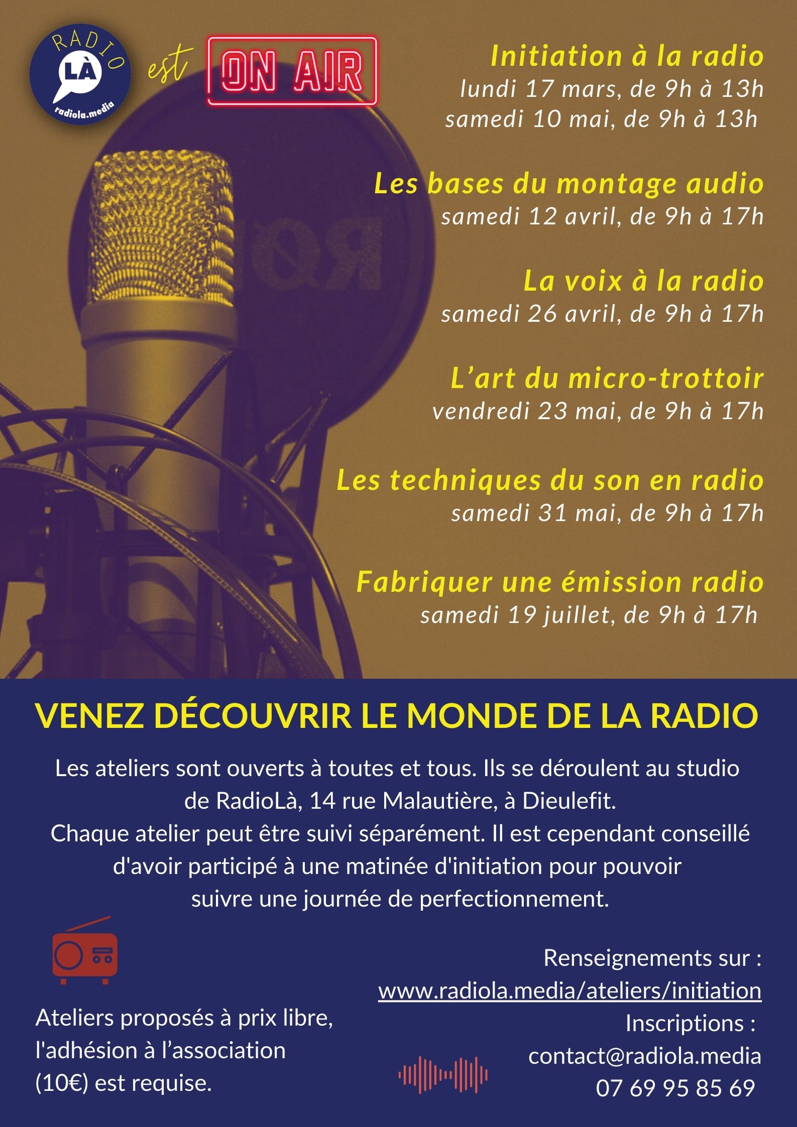 initiations radio à radiola