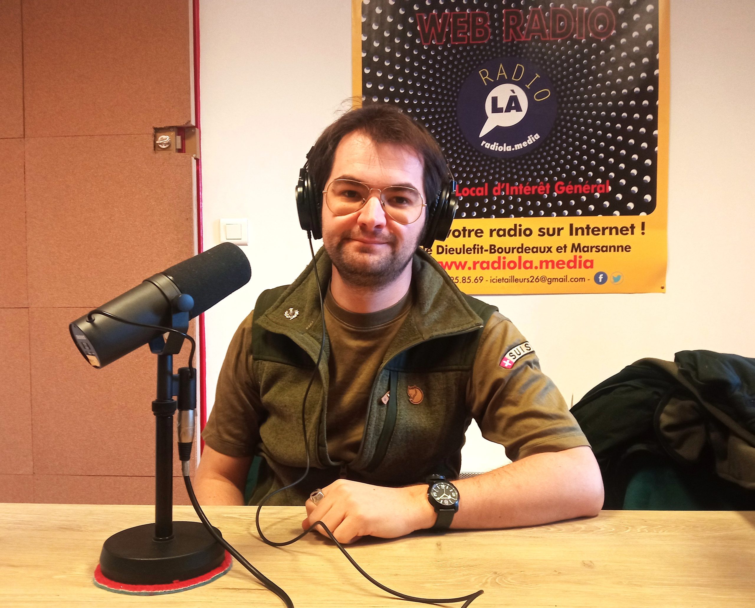 Hadrien Raggenbass, ingénieur en bio-éthologie.