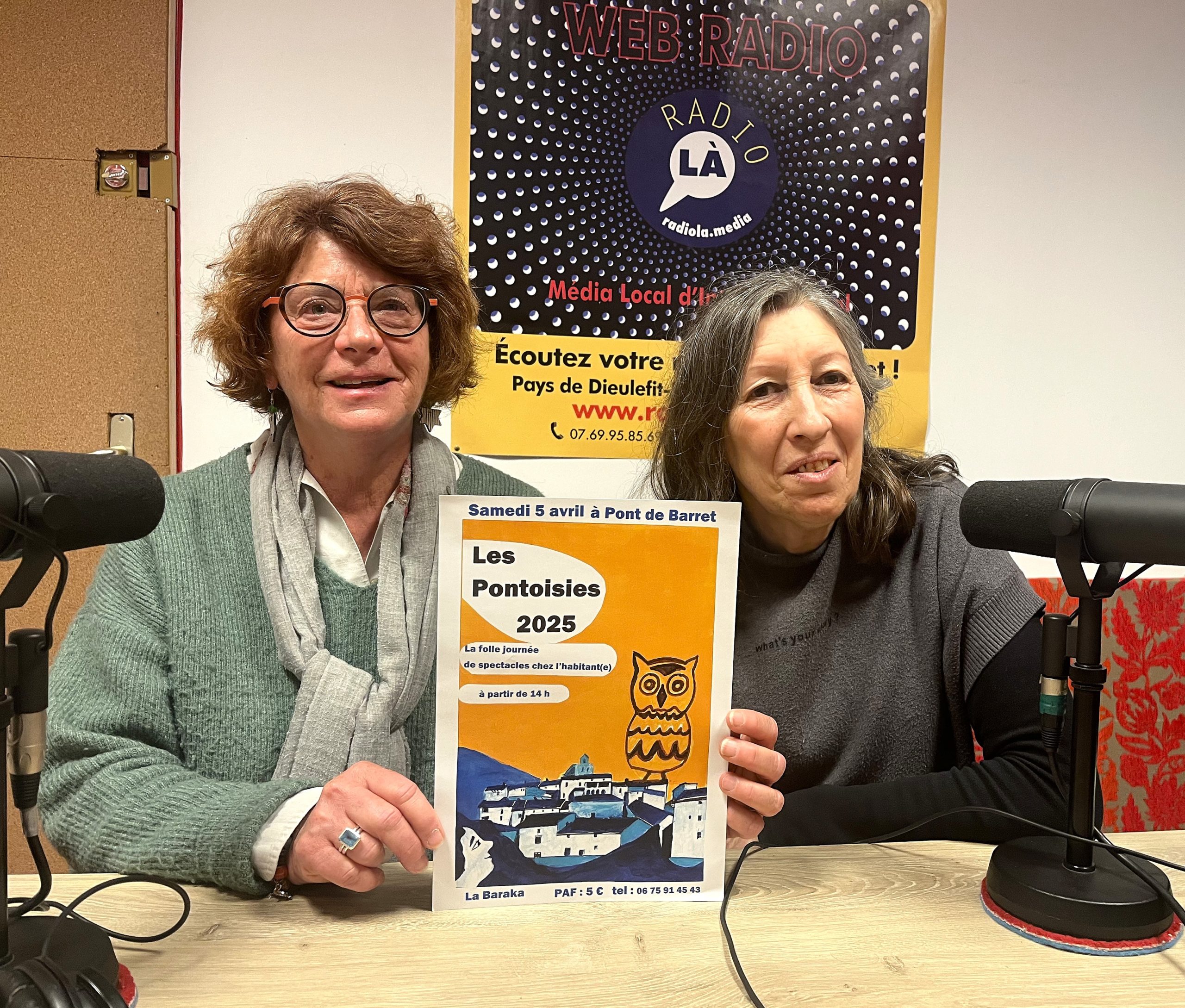Dominique Dufau et Sophie Biset de l'association La Baraka.