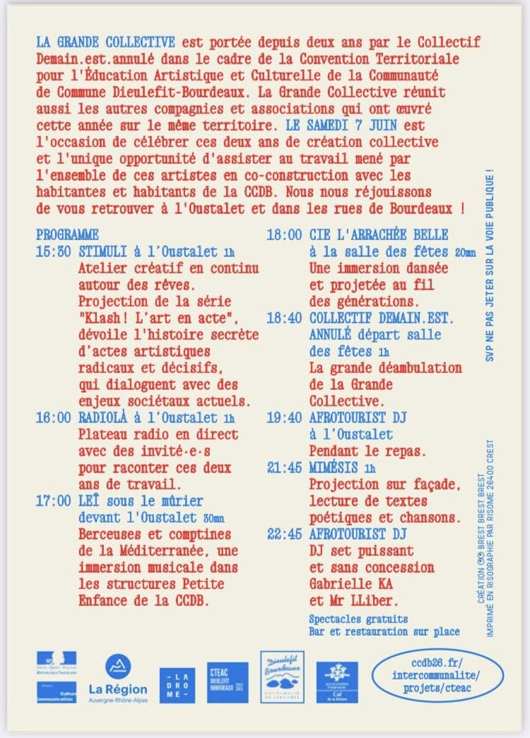 éducation aux arts et à la culture cteac la grande collective 2025