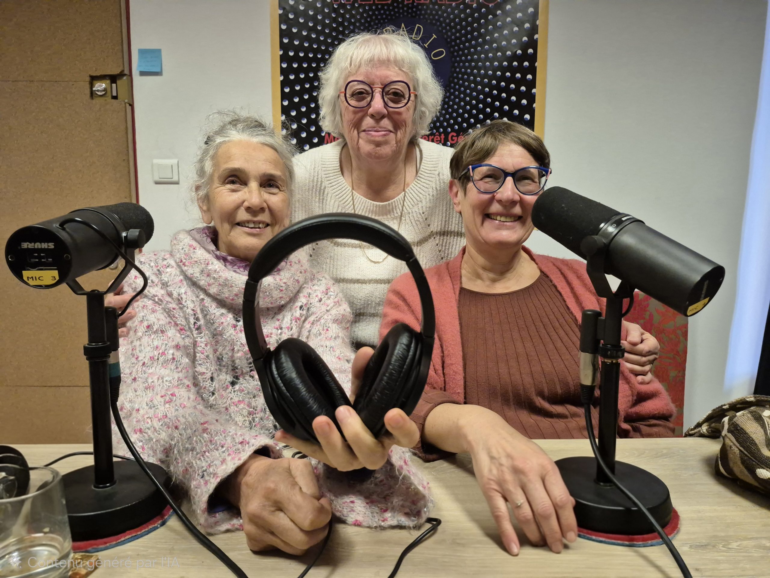 Monique Tentorini, Mireille Coulon, Francine Vigneul, association soutien et partage Monique Tentorini, Mireille Coulon, Francine Vigneul, association soutien et partage