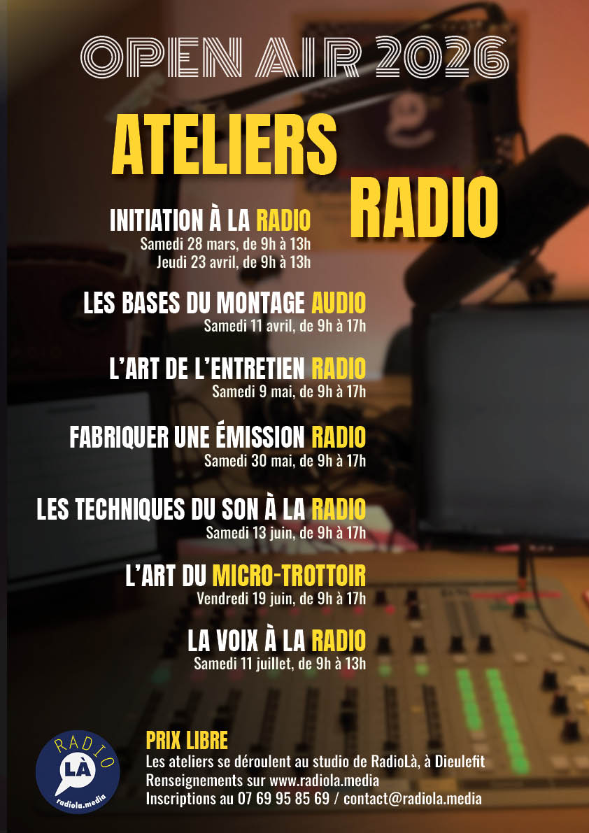 Ateliers Open Air 2026 Ateliers Open Air 2026