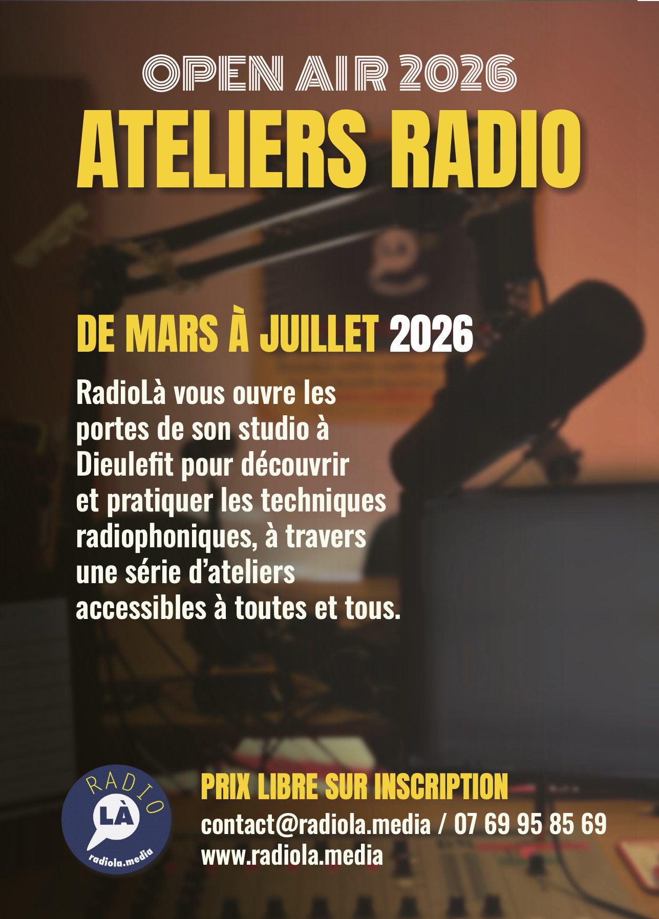 Ateliers Open Air 2026 Ateliers Open Air 2026