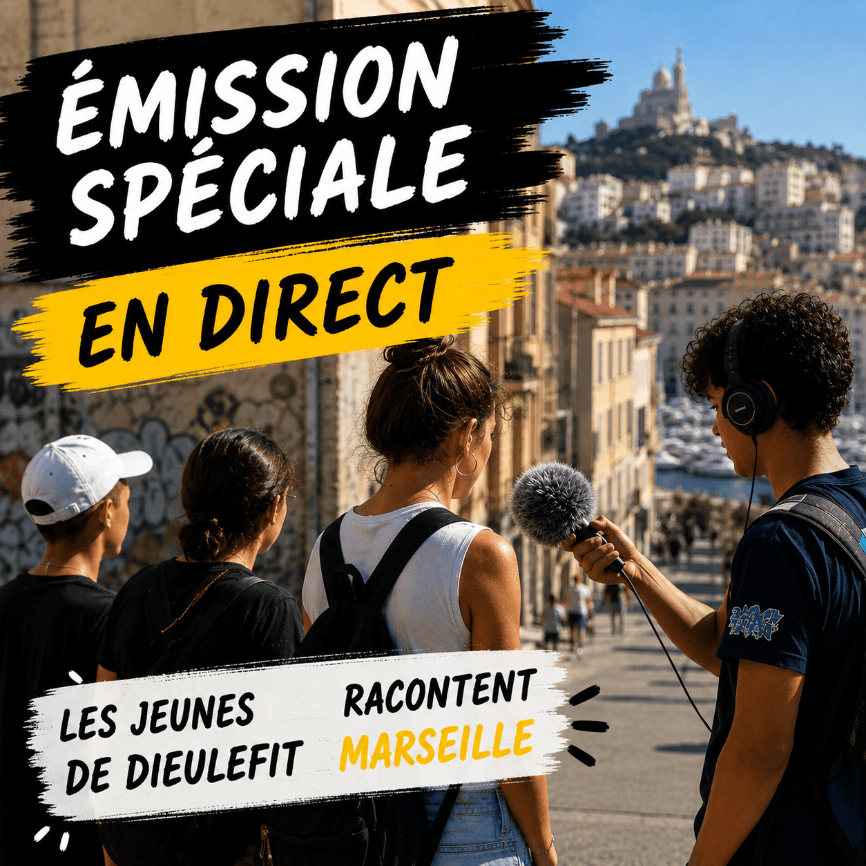 image Enregistrement de l'émission "Né quelque part", le 19 juillet 2025.
