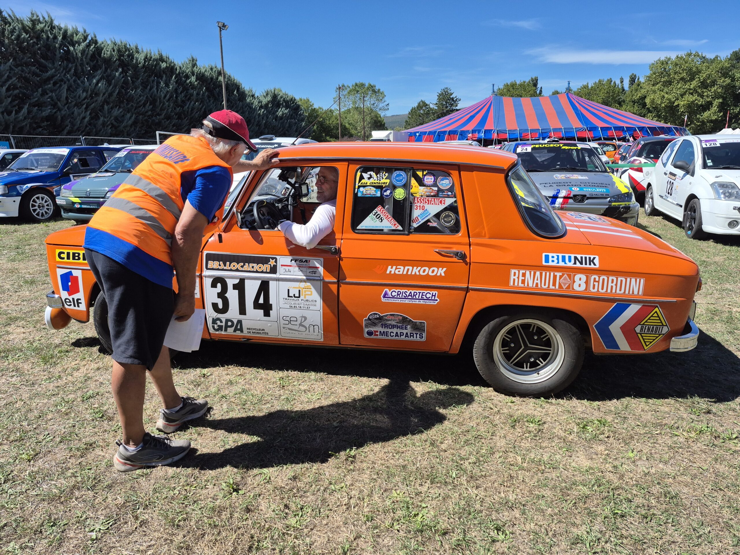 Au départ du rallye du Picodon 2026 Au départ du rallye du Picodon 2026